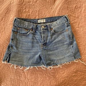 Madewell Jean Cutoff Shorts Size 25